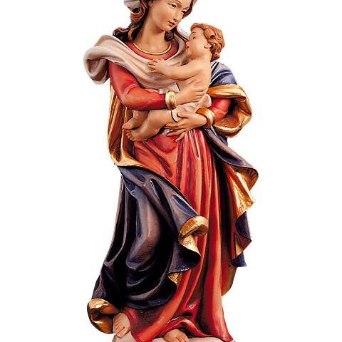 salzburger madonna holz geschnitzt marienfigur mit kind gotisch