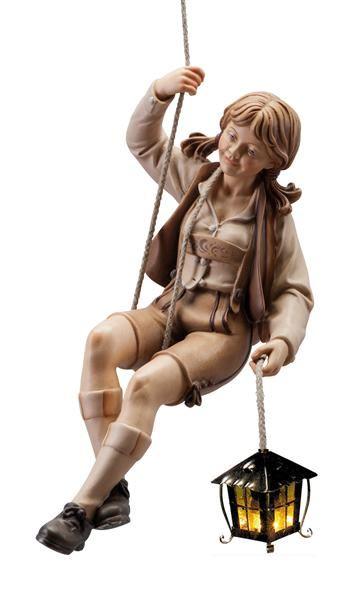 Abseilerin mit Laterne 4048-L-IE