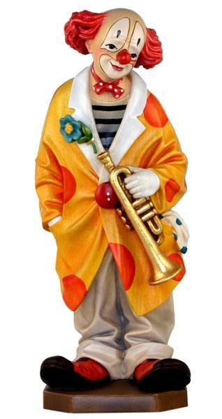 Clown mit Trompete