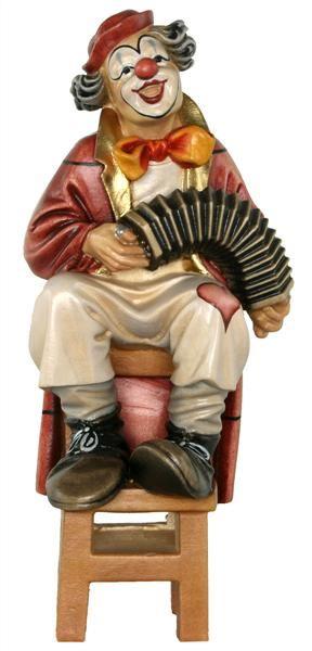 Clown mit Harmonuka