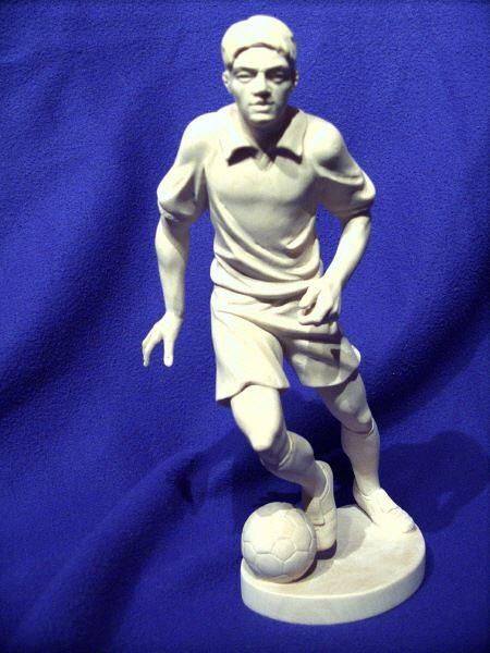 Fußballspieler-naturholz