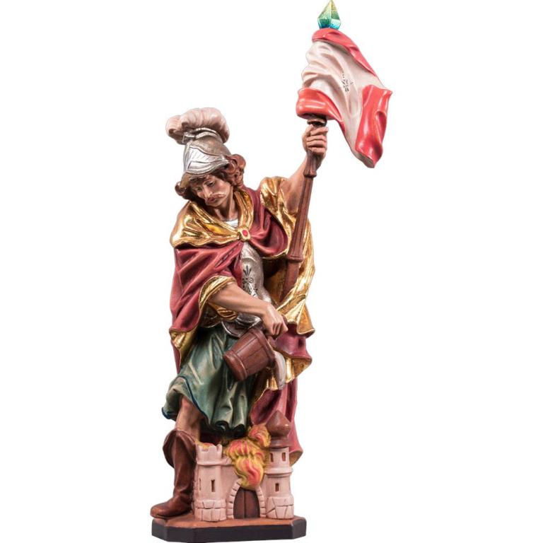 Hl. Florian – Schutzpatron – holzgeschnitzte Heiligenfigur