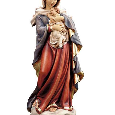 renaissance madonna holz geschnitzt marienfigur klassisch elegant