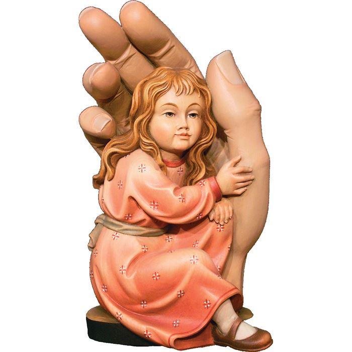 Geborgenheit des Mädchens- KD