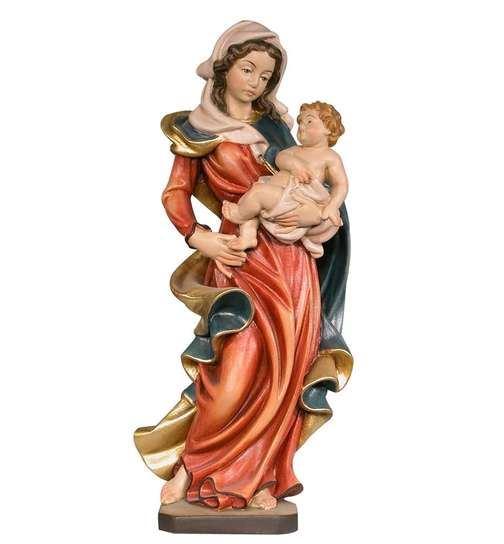 madonna leo holz geschnitzt marienfigur mit kind