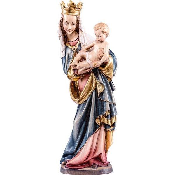 Salzburger Madonna Holzfigur in color