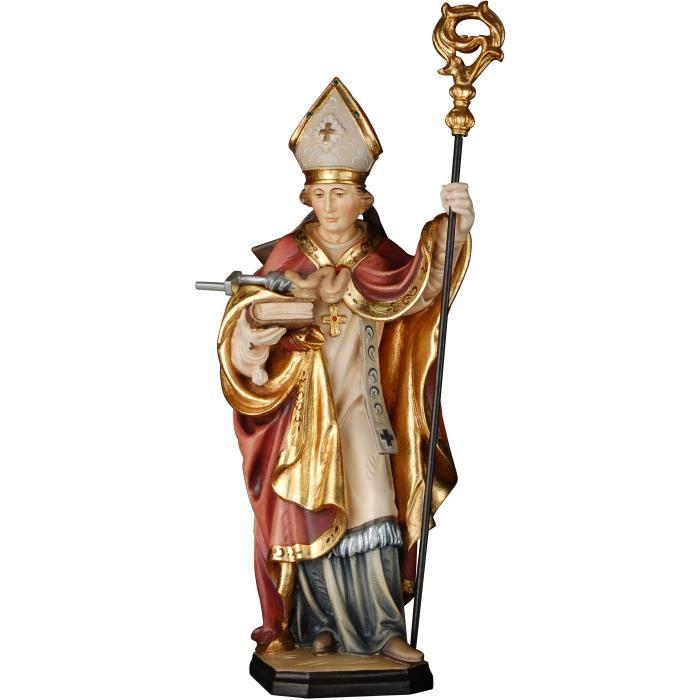 hl erasmus nothelfer holzfigur mit gedärmewinde