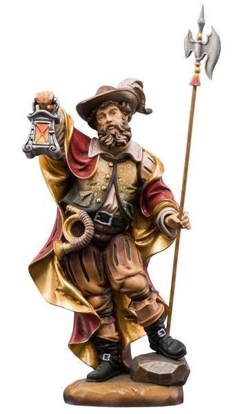 Nachtwächter mit Holzlaterne 4001