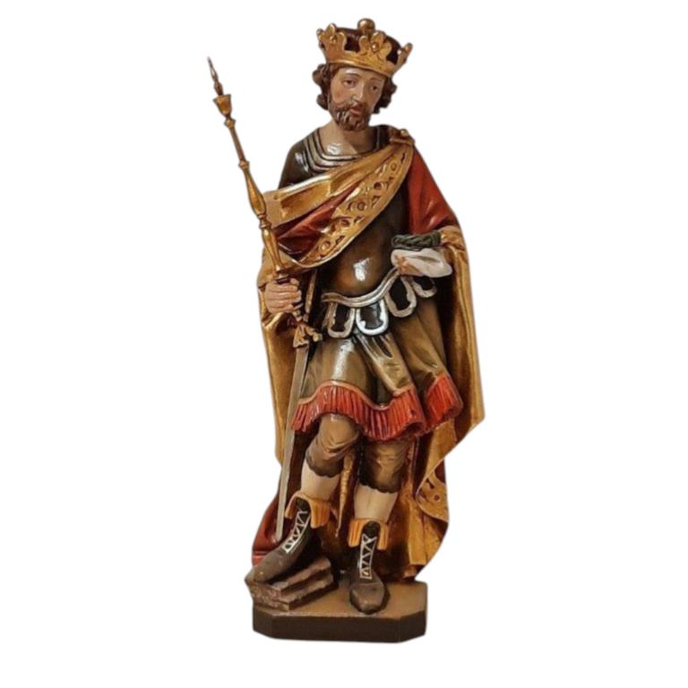 Hl.Ludwig - Holzfigur- Holzschnitzerei