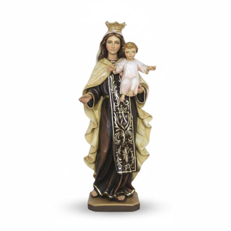 Madonna vom Berge Karmel – Marienfigur aus Holz