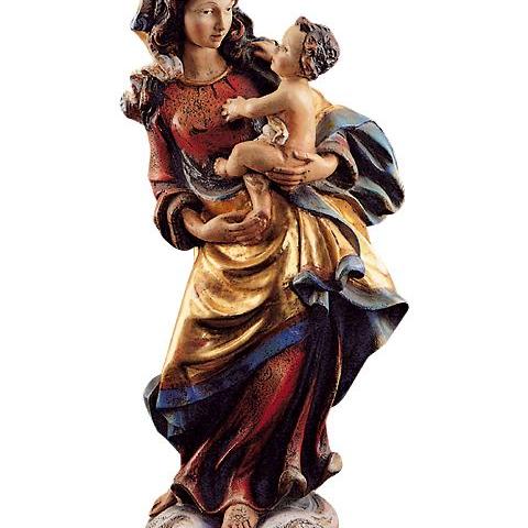 florentiner madonna holz geschnitzt marienfigur renaissance