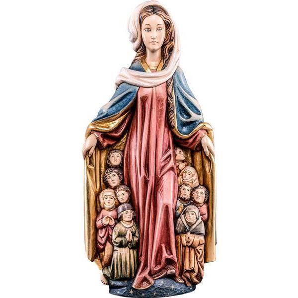 Schutzmantelmadonna Art.1010 Holzfigur in color