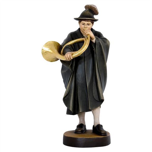 Jagdhornbläser- Lindenholz- Color-jpg