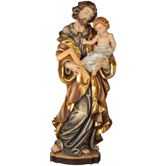 Hl. Josef mit Jesuskind – Schutzpatron – holzgeschnitzte Heiligenfigur