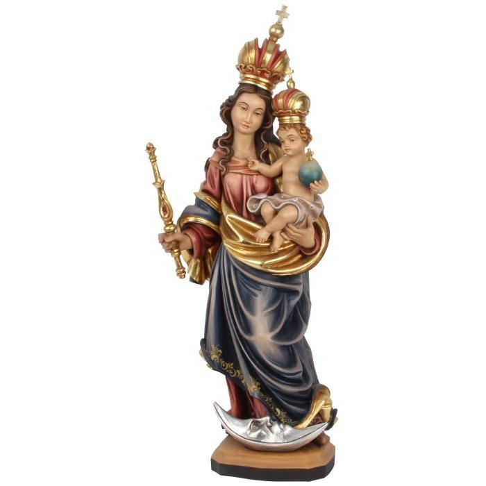 Schutzpatronin Bayerns – holzgeschnitzte Holzfigur und Heiligenfigur