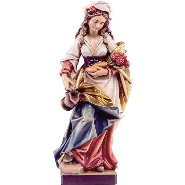 Hl.Elisabeth Art. 2121 Holzfgur in coloriert