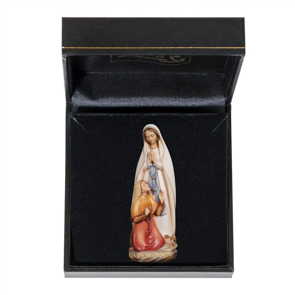 Madonna Lourdes mit Bernadette im Etui-152006-Pe