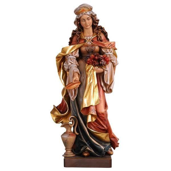 Hl. Elisabeth – Brotgeberin der Armen – holzgeschnitzte Heiligenfigur aus Holz