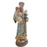 Hl.Antonius Sonderbemalung Holzfigur
